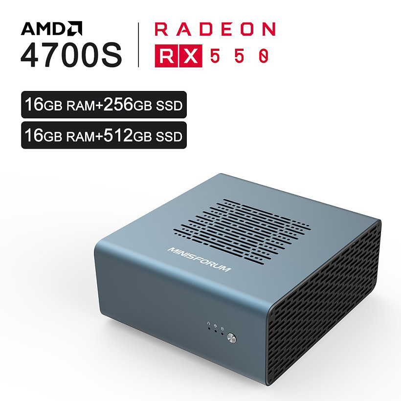 海外厂商推出 AMD 4700S 微型电脑：配备 RX550 独显，兼容 Win11 - 3