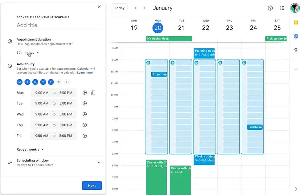 Google Calendar更新：可节省用户会议安排来回确认时间 - 2