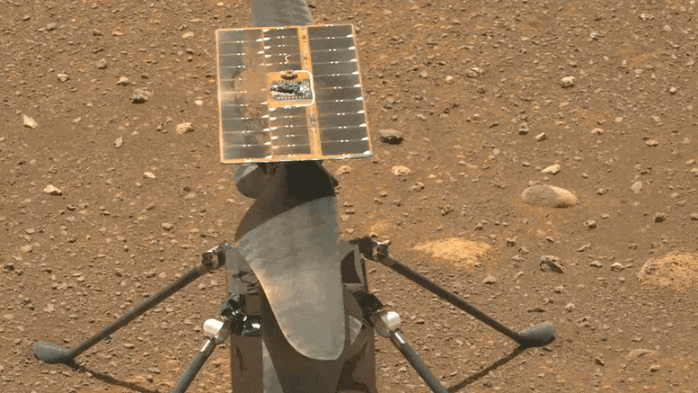 “机智号”火星直升机又获一项新殊荣：罗伯特-J-科利尔奖杯 - 1