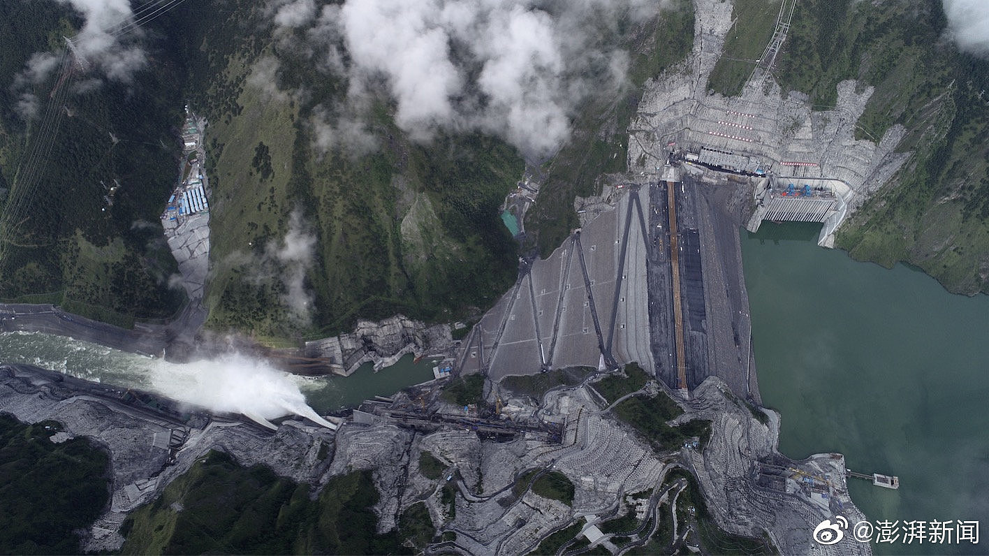 我国海拔最高的百万千瓦级水电站：雅砻江两河口水电站投产发电 - 1