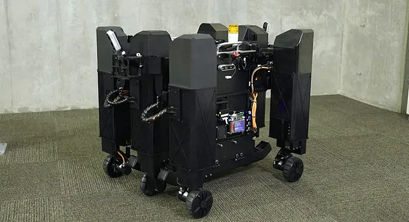 [视频]索尼和清水建设合作的六轮机器人已试用 在施工现场巡逻和监控 - 2