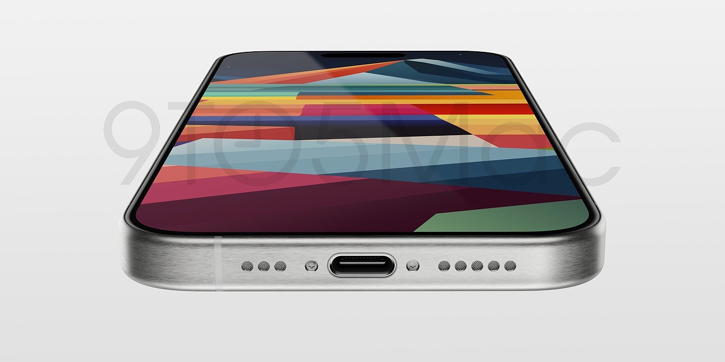 最新苹果 iPhone 15 Pro / Max 渲染图出炉，全新静音按键引发关注 - 8