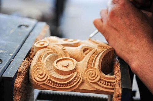 毛利人木雕的艺术特色 - 1