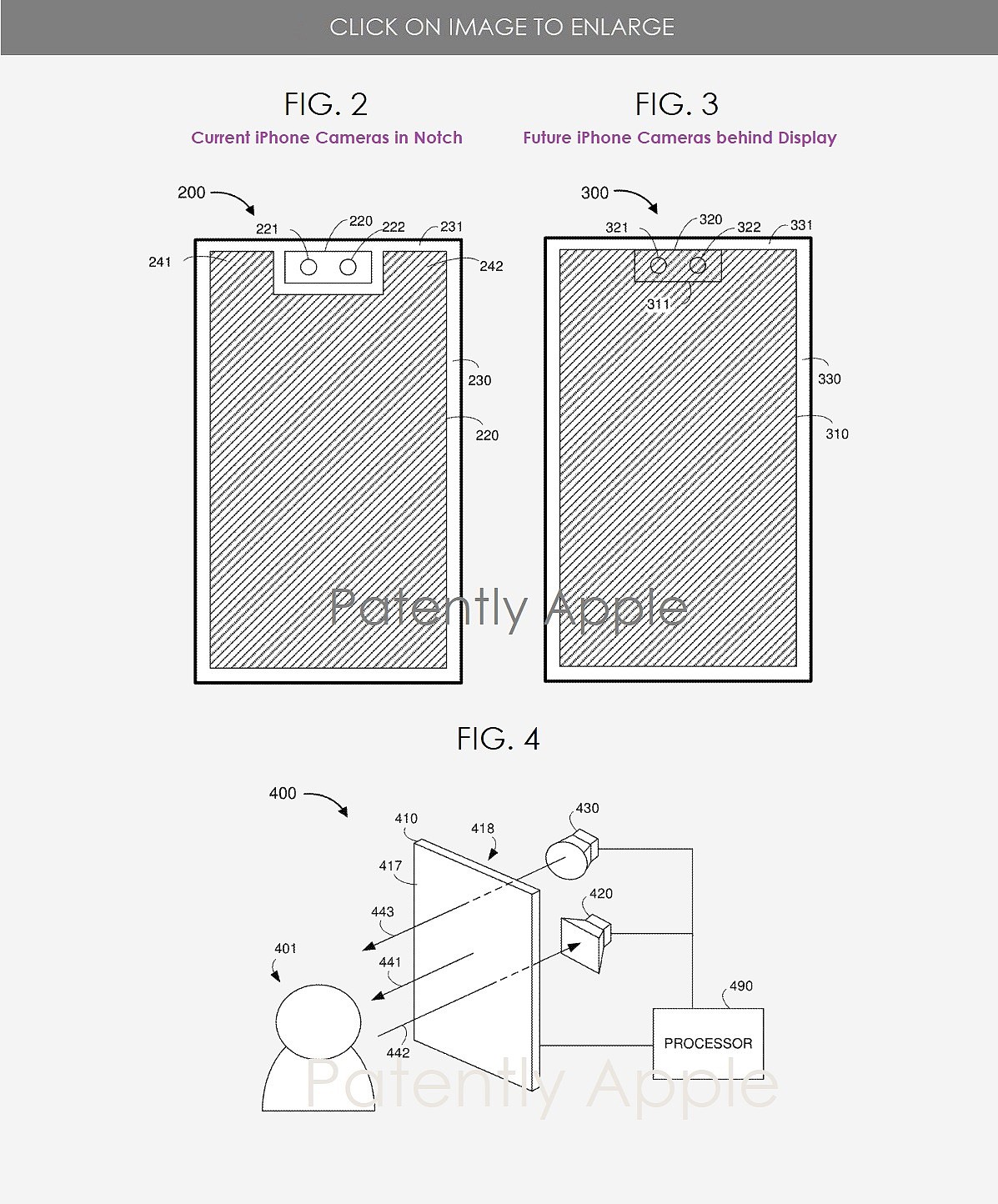 苹果新专利获批，为 iPhone、iPad 设计屏下 Face ID - 2
