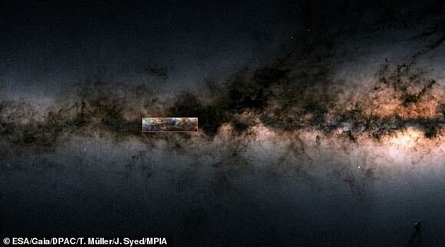 银河系最大结构：神秘氢丝跨度25.75万亿公里 - 1