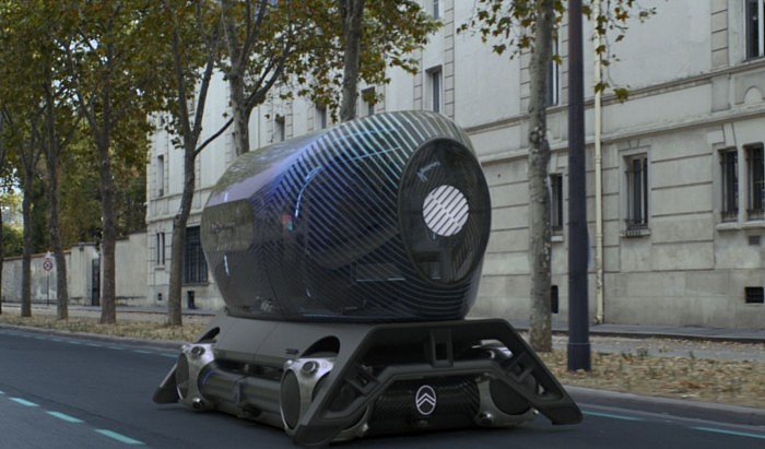 雪铁龙推出自动驾驶滑板车 携带可更换吊舱用于城市内旅行 - 4