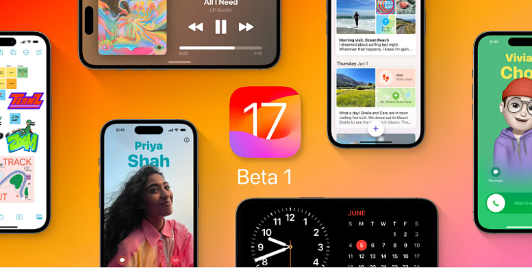 苹果向所有用户免费开放 iOS 17、watchOS 10、macOS Sonoma 开发者测试版 - 1