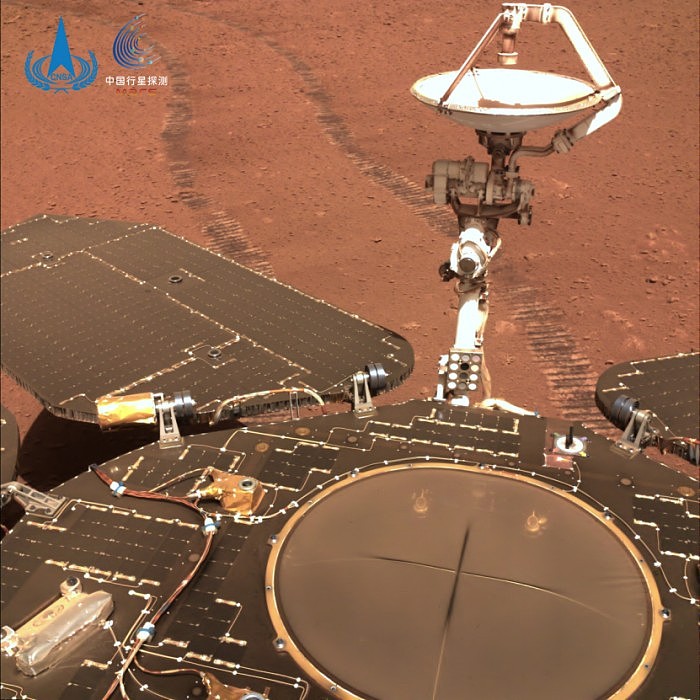 “天问一号”传回火星巡视区高分辨率影像 - 3