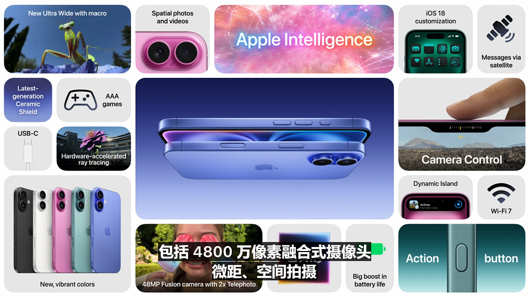 苹果 2024 秋季新品发布会一文汇总：iPhone 16 / Pro 登场、手表耳机齐换代 - 10