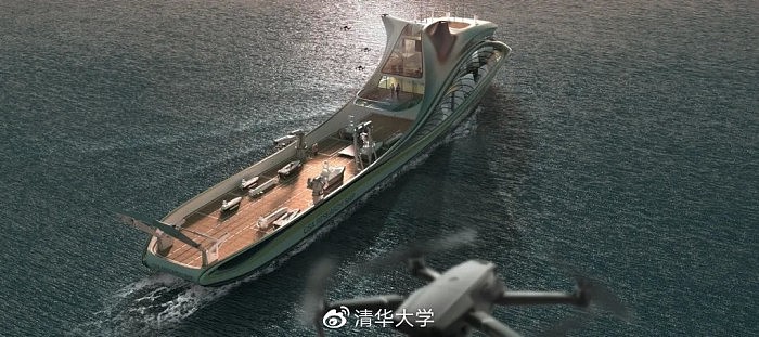 中国船舶全球首艘智能型无人系统母船下水 核心系统全自研 - 2