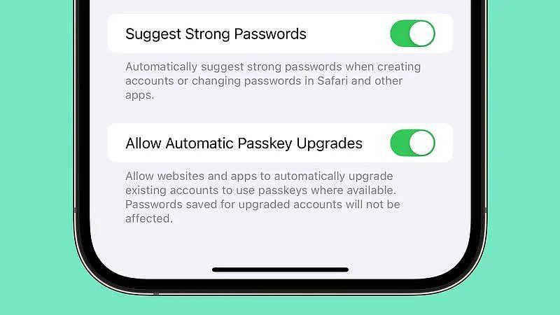 2 年推广迈入新阶段，苹果 iOS 18 将自动升级 Passkey 登录网站 / App - 1