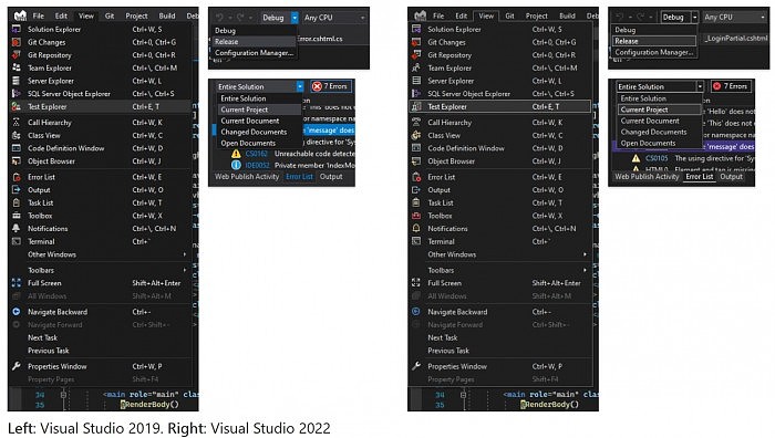 Visual Studio 2022启用新图标 优化深色主题 - 4