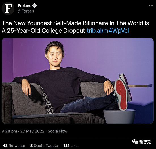 MIT辍学白手起家 25岁的他成为全球最年轻亿万富翁 - 13