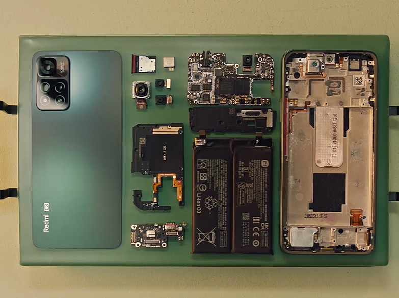 Redmi Note 11 Pro+ 官方拆机视频公布：多极耳电池/VC 液冷散热 - 9