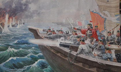 闲山岛海战：日寇主力舰队被灭 - 1