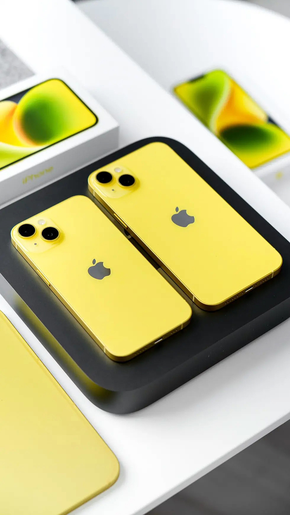 黄色版 iPhone 14/14 Plus 手机开箱视频和图片上手 - 4