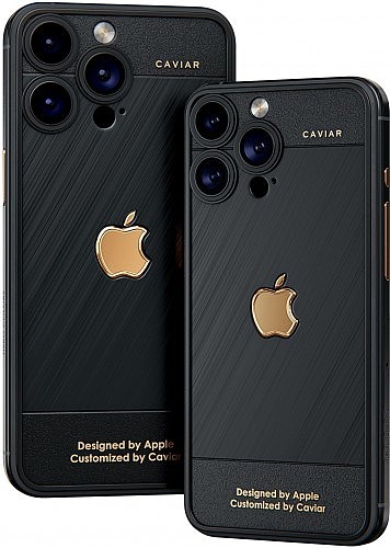 奢侈品牌 Caviar 推出黄金定制款苹果 iPhone 15 Pro / Max：最贵 10390 美元 - 2