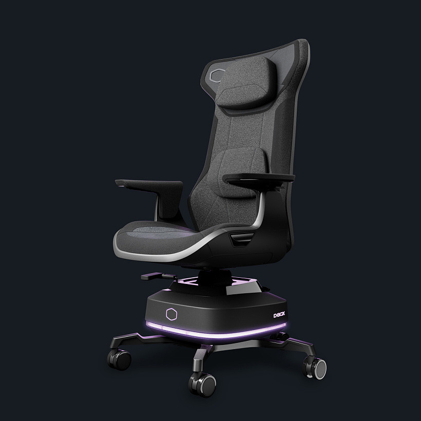 酷冷至尊发布 Motion 1 电竞椅：可联动游戏实现逼真触觉反馈 - 2