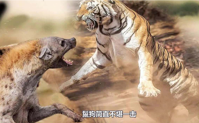 真实记录母老虎大战鬣狗，在丛林之王面前，鬣狗简直不堪一击 - 1