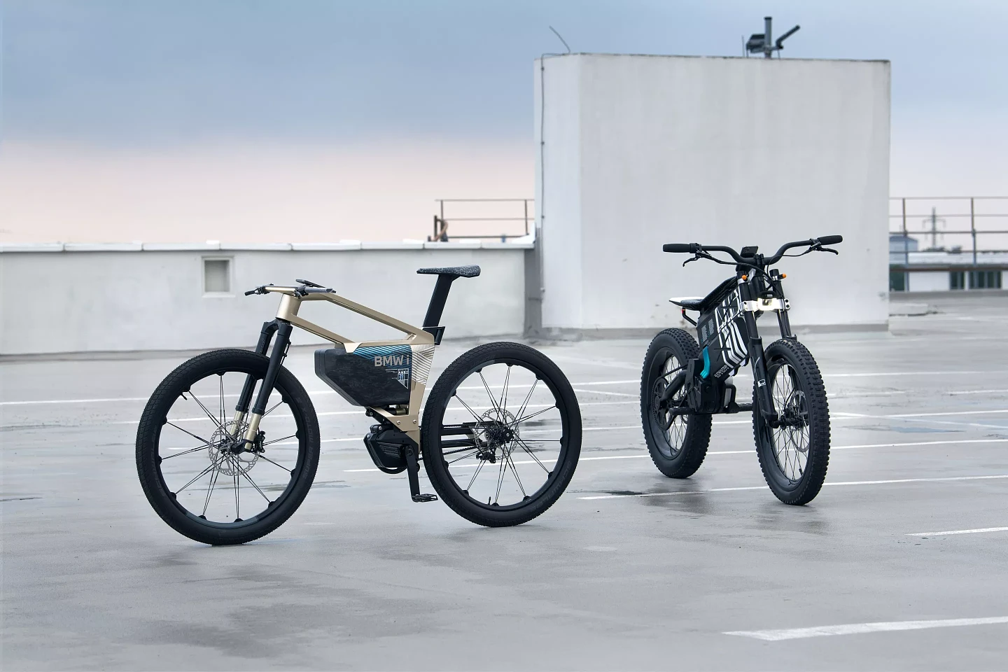 着眼电动自行车和摩托的未来移动：宝马展示两款电动摩托概念车 - 1
