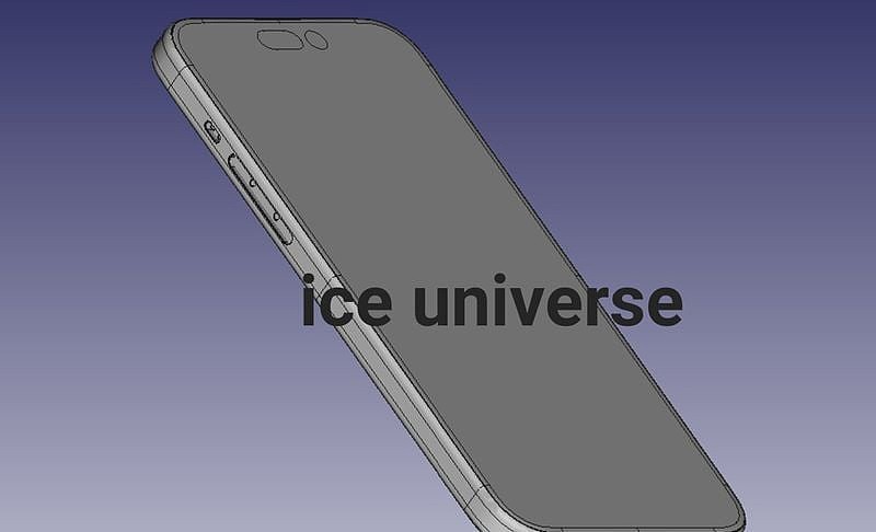苹果 iPhone 15 Pro Max 手机 CAD 渲染图曝光：机身宽度减少，摄像头凸起减小 - 1