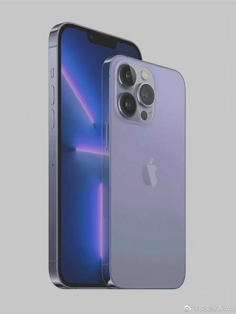 爆料：苹果 iPhone 14 / Pro 支持全新可变色紫色，“大小圆”True Tone 闪光灯设计 - 2
