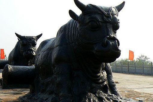 古代黄河拉铁索桥的为何是铁牛 为何不是其他动物 - 2
