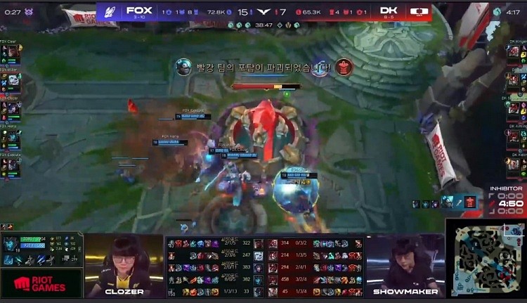 ?LCK：Clozer阿狸对位单杀团战作用完爆SMK卡尔玛 FOX赢首局 - 8