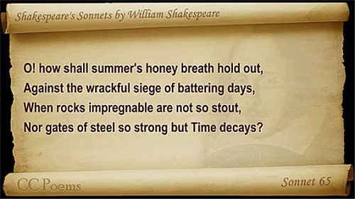 莎士比亚十四行诗的创作背景 - 1