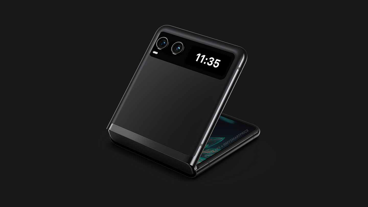 摩托罗拉将推出两款折叠屏手机，“Razr Lite”渲染图曝光 - 3