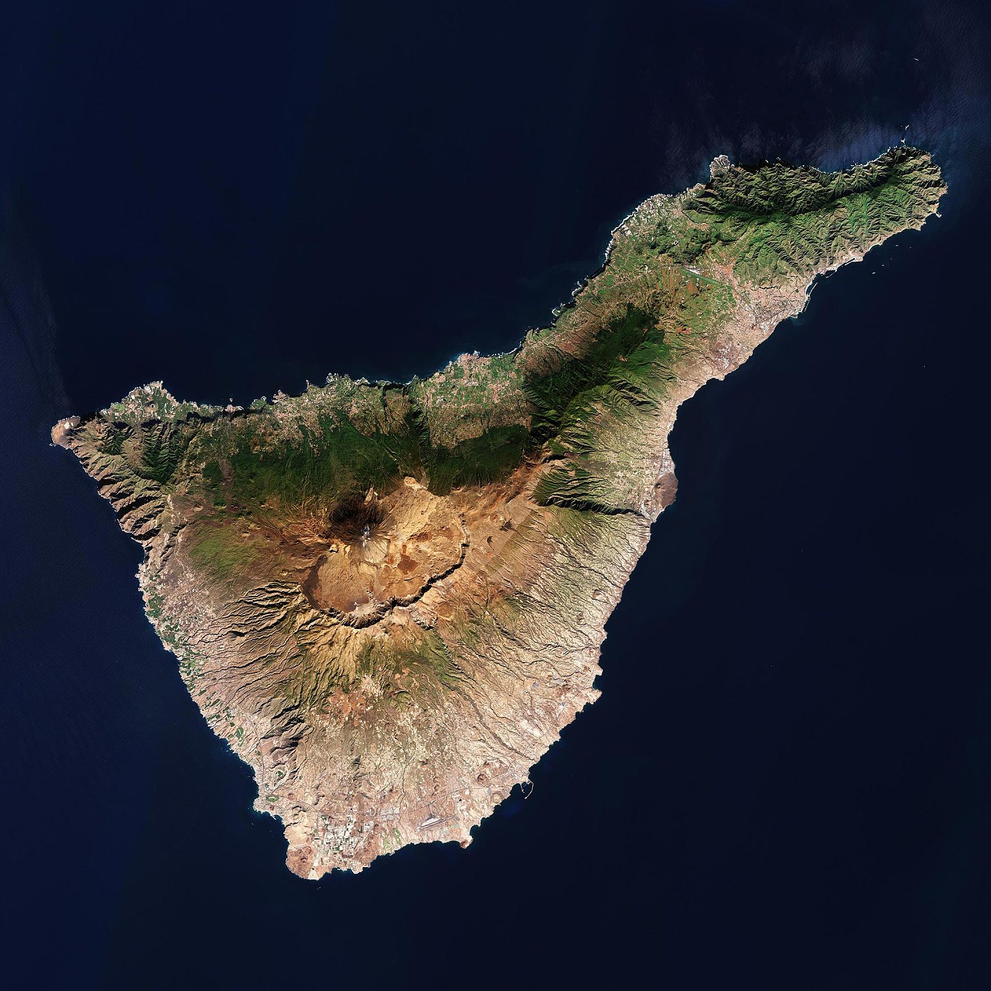 哥白尼哨兵2号《太空探索地球》系列：加那利群岛的特内里费 - 1