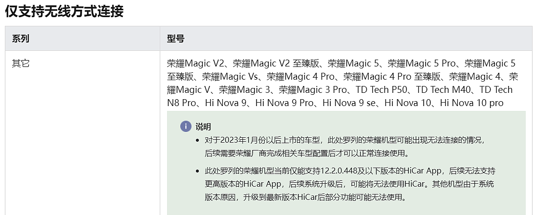 荣耀 Magic6 系列新增无线连接华为 HiCar 车机，现已开启招募 - 2