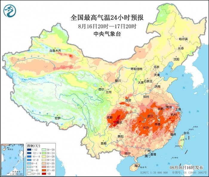 长江流域发生严重旱情 高温红色预警连续发布6天 - 3