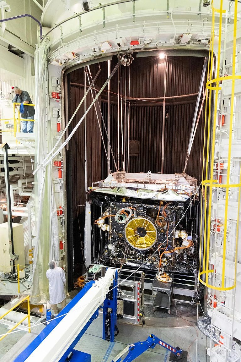 NASA小行星航天器Psyche正在太空模拟条件下接受极端测试 - 3