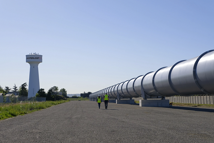 设想中的Hyperloop超级港口将以跨音速的速度发送集装箱 - 3
