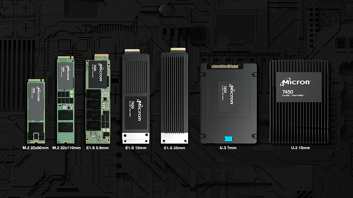 美光展示7450系列数据中心SSD：外形多样 176层NAND闪存加持 - 2