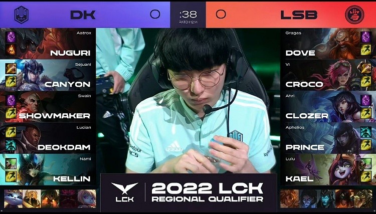 ?牛古力完美绕后阻断LSB后路！LSB输掉团战被DK拿下 DK1-0LSB - 2