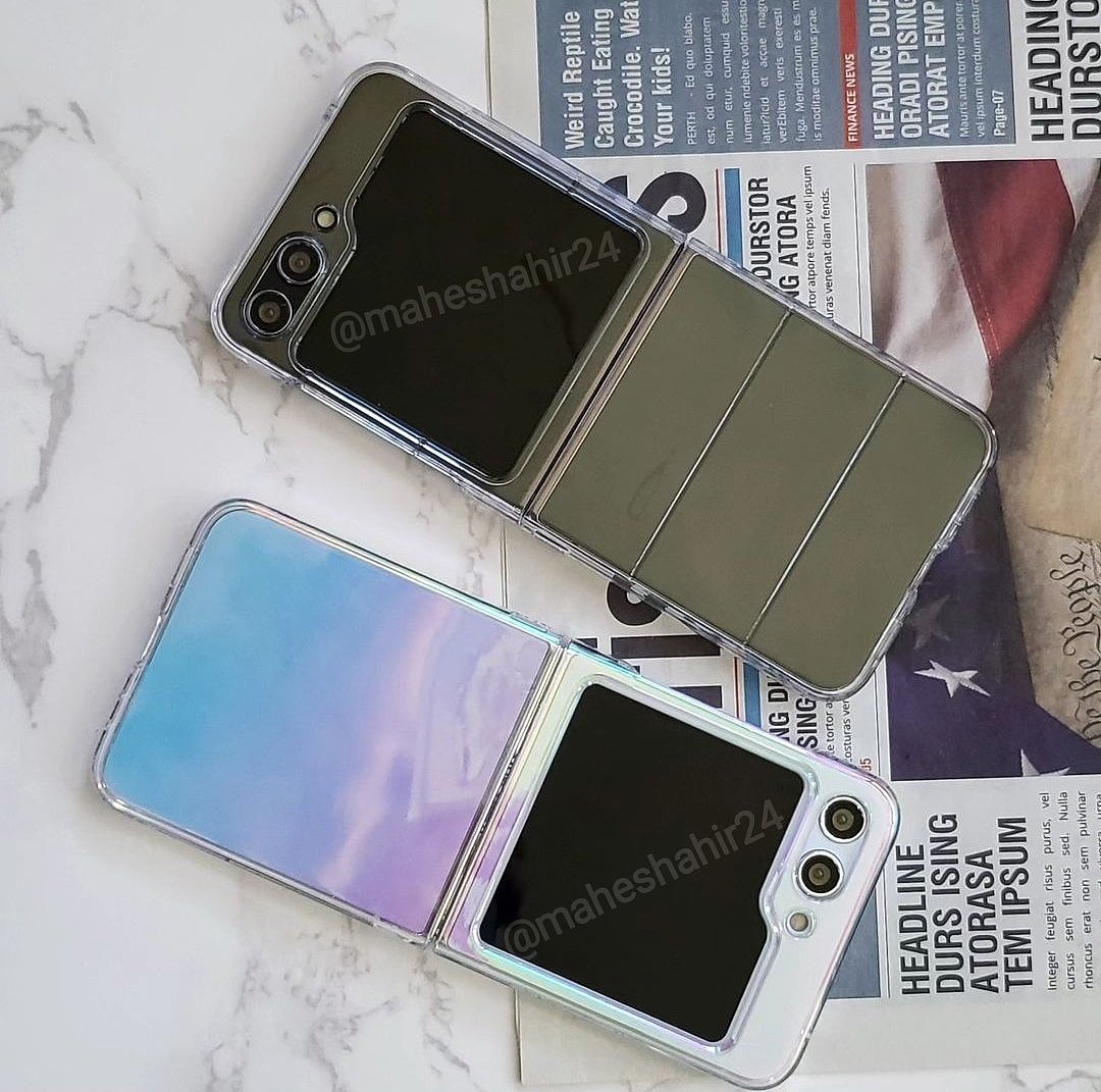 三星 Galaxy Z Flip5 可折叠手机机模曝光 - 9