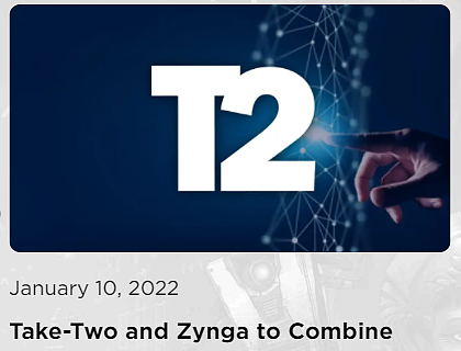 Take Two+Zynga>127亿美元 - 1