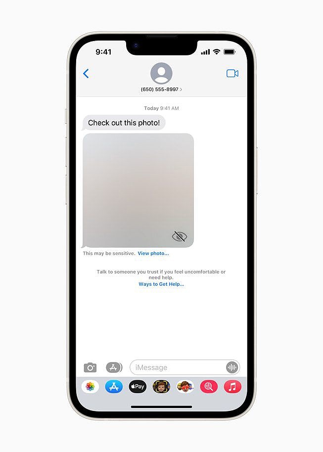 iOS / iPadOS 17 中默认启用，苹果今秋全球上线通信安全服务：可屏蔽裸照等敏感内容 - 2