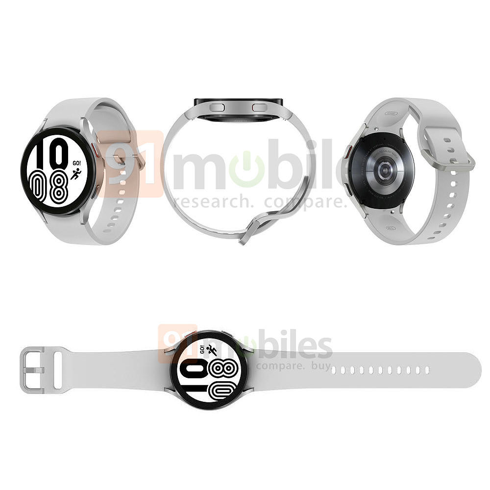 三星Galaxy Watch 4 媒体渲染图现身 显现出华丽、现代的设计风格 - 6