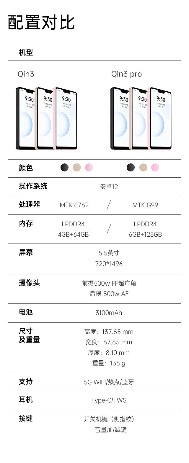 多亲 Qin3 防沉迷学生手机开售：禁游戏 / 短视频、可微信，899 元 - 4