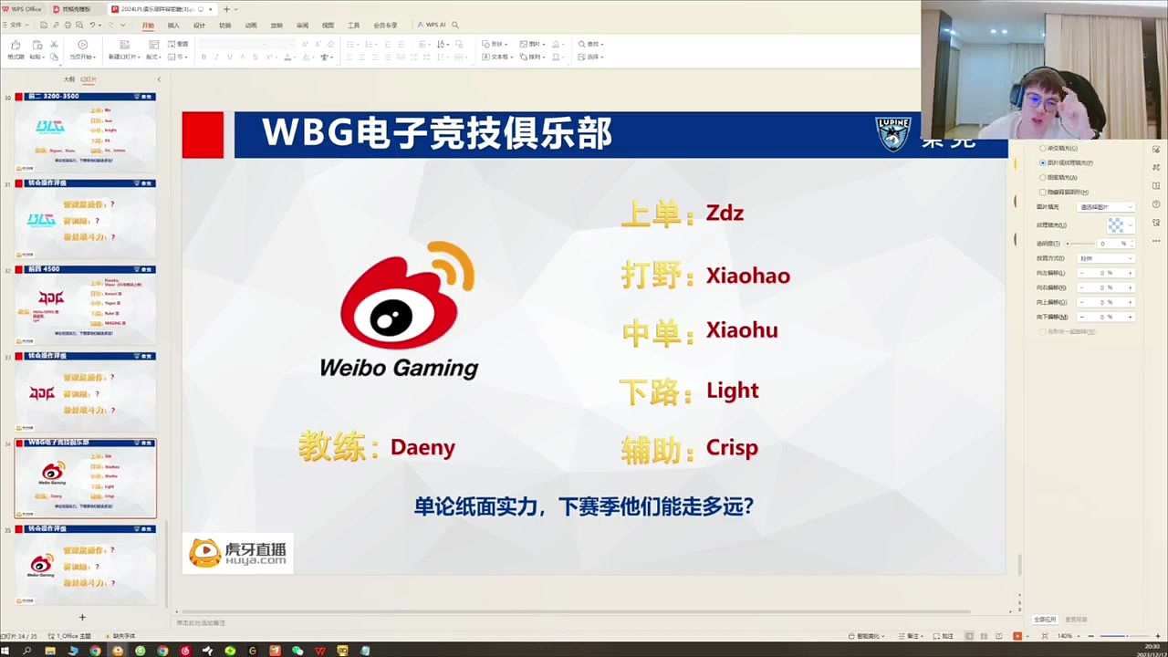 涵艺锐评WBG:明年全联盟串子串他比赛 说zdz不如大黄是在骂管理层 - 1