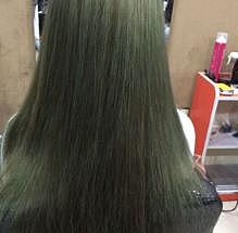 亚麻绿发色在家怎么染 和亚麻闷青的区别 - 3