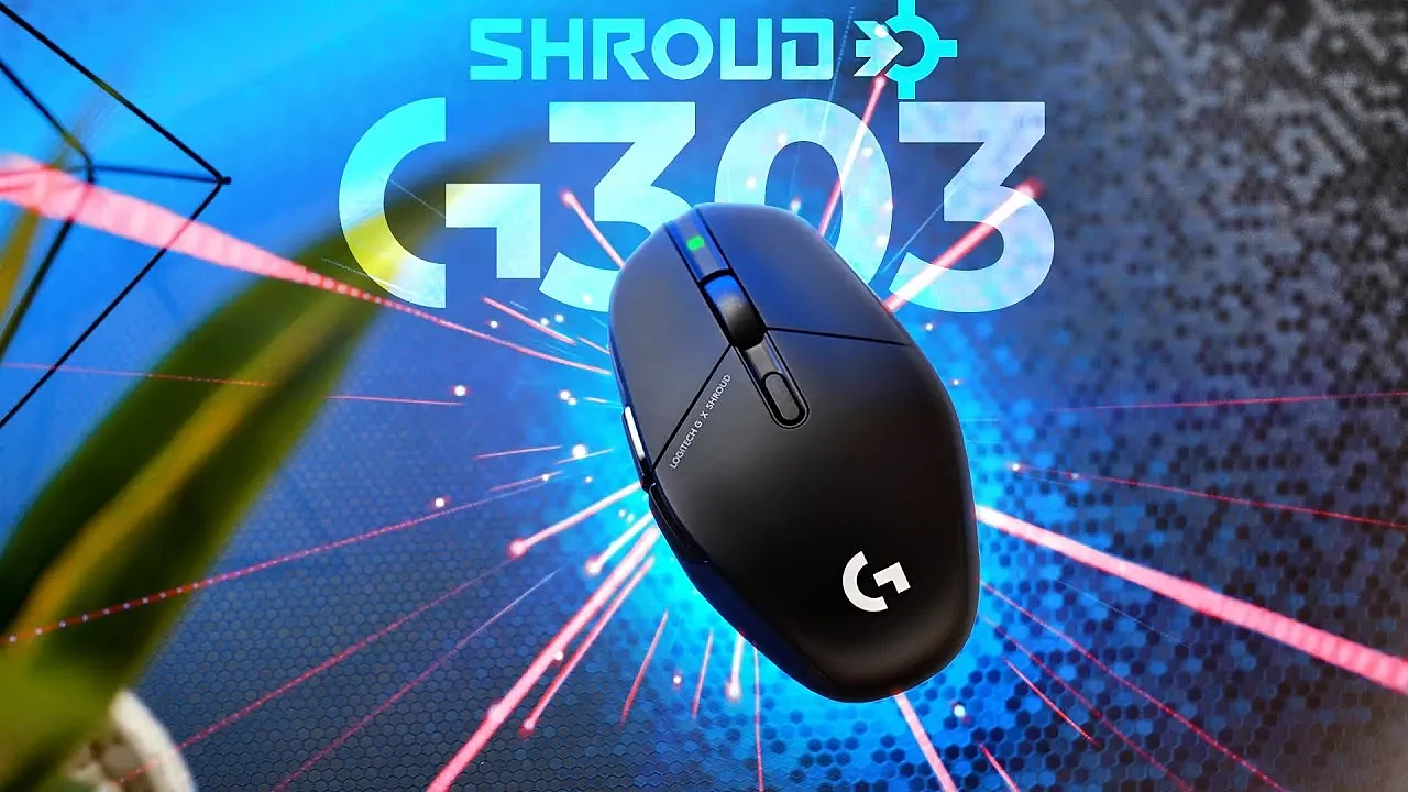 Logitech x Shroud 无线G303游戏鼠标发布 售价129.99美元 - 2