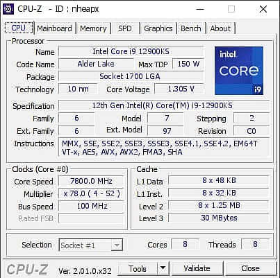 Intel i9-12900KS超频再破世界纪录：八核全开冲上7.8GHz - 1