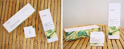韩国新晋护肤品牌，爱宜美乐月桂绿色修复系列强效锁水 - 1