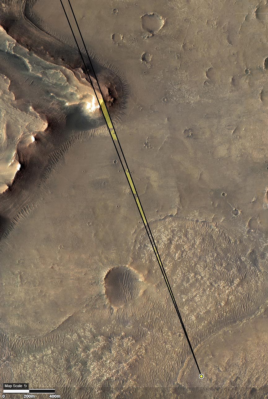 “毅力号”科学家分享最喜爱火星照：Jezero陨石坑中的Delta Scarp - 3
