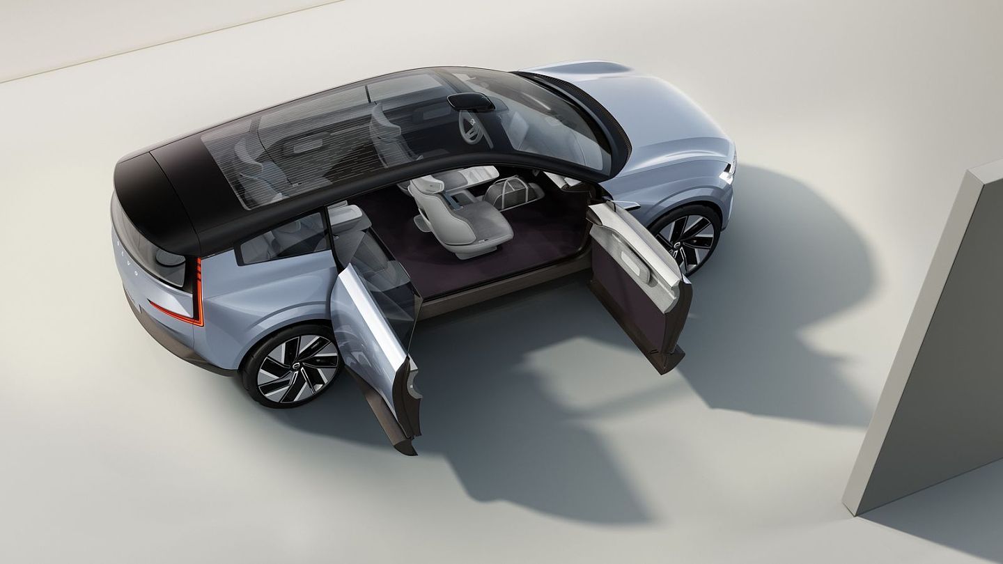 展望未来“宣言”：沃尔沃发布新电动概念车Concept Recharge - 7