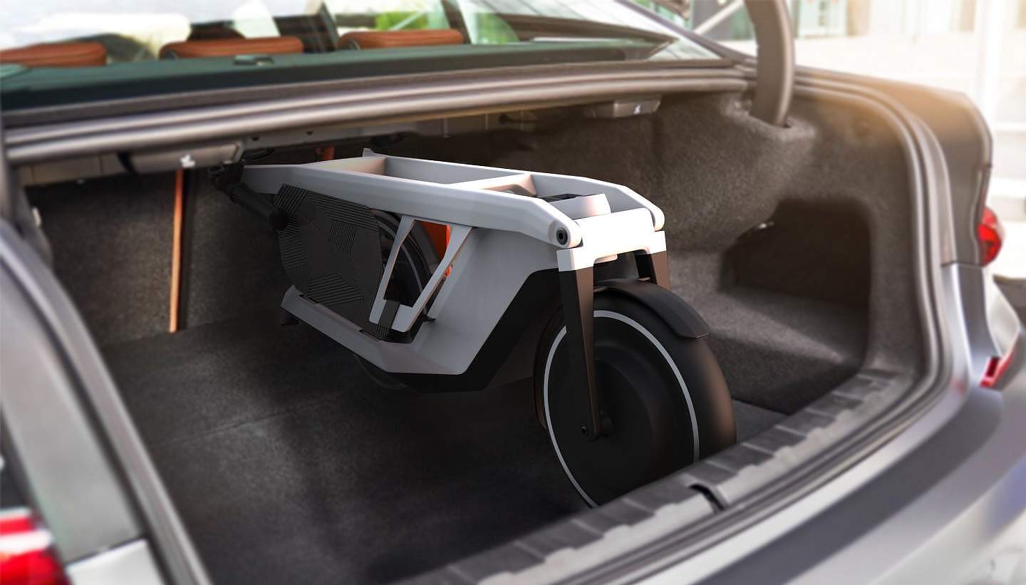 宝马展示城市电动滑板和货运三轮自行车概念 - 2